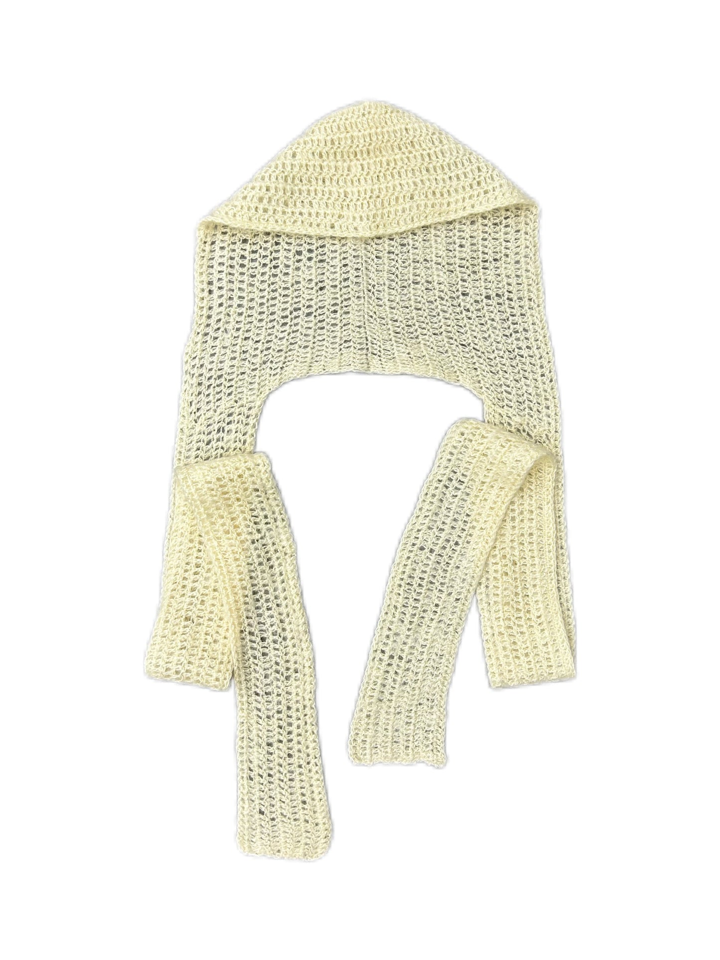 AURA hooded scarf