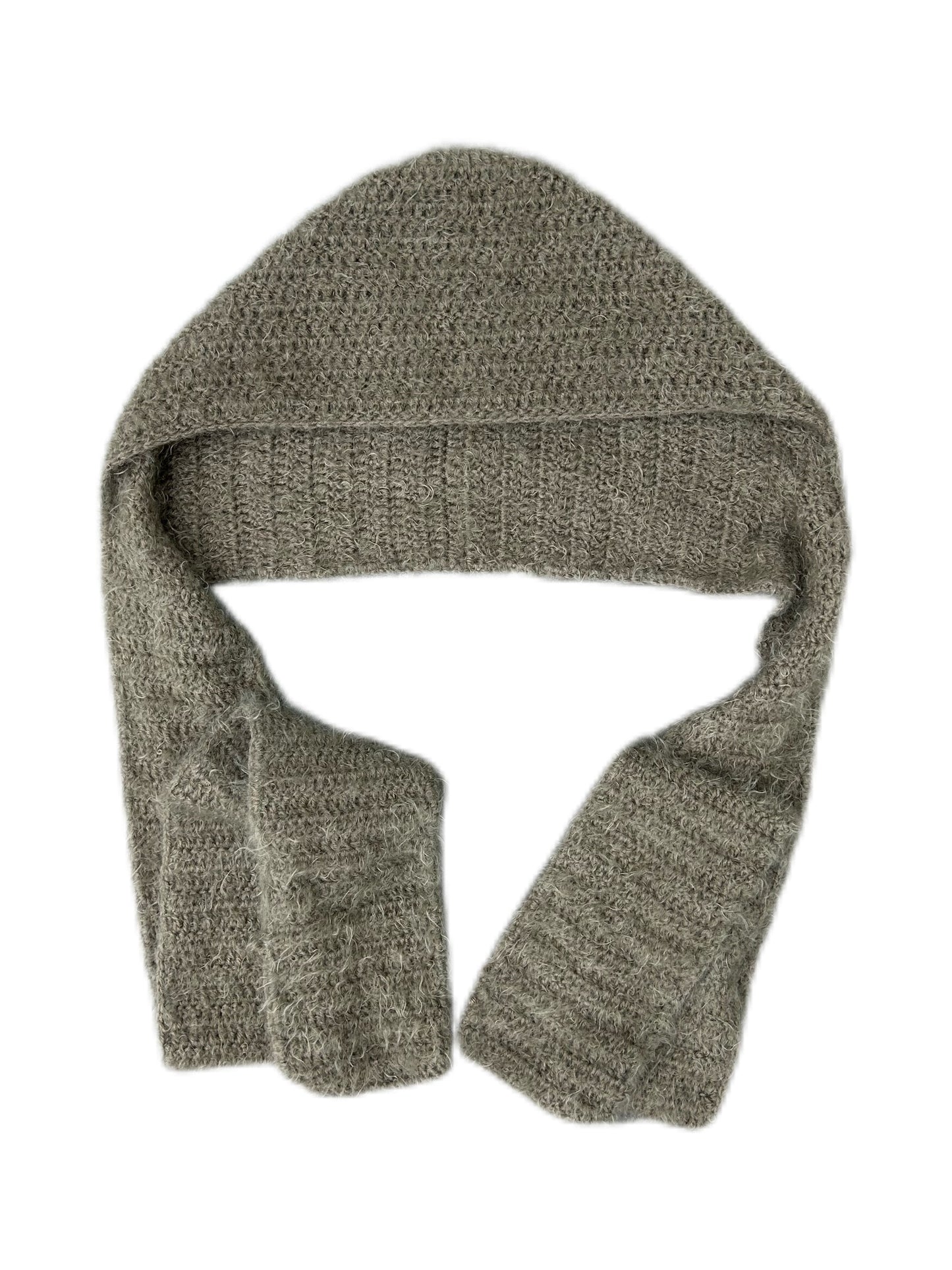 COCOON hooded scarf