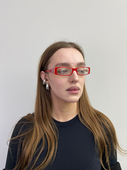 CHERRY CLEAR glasses