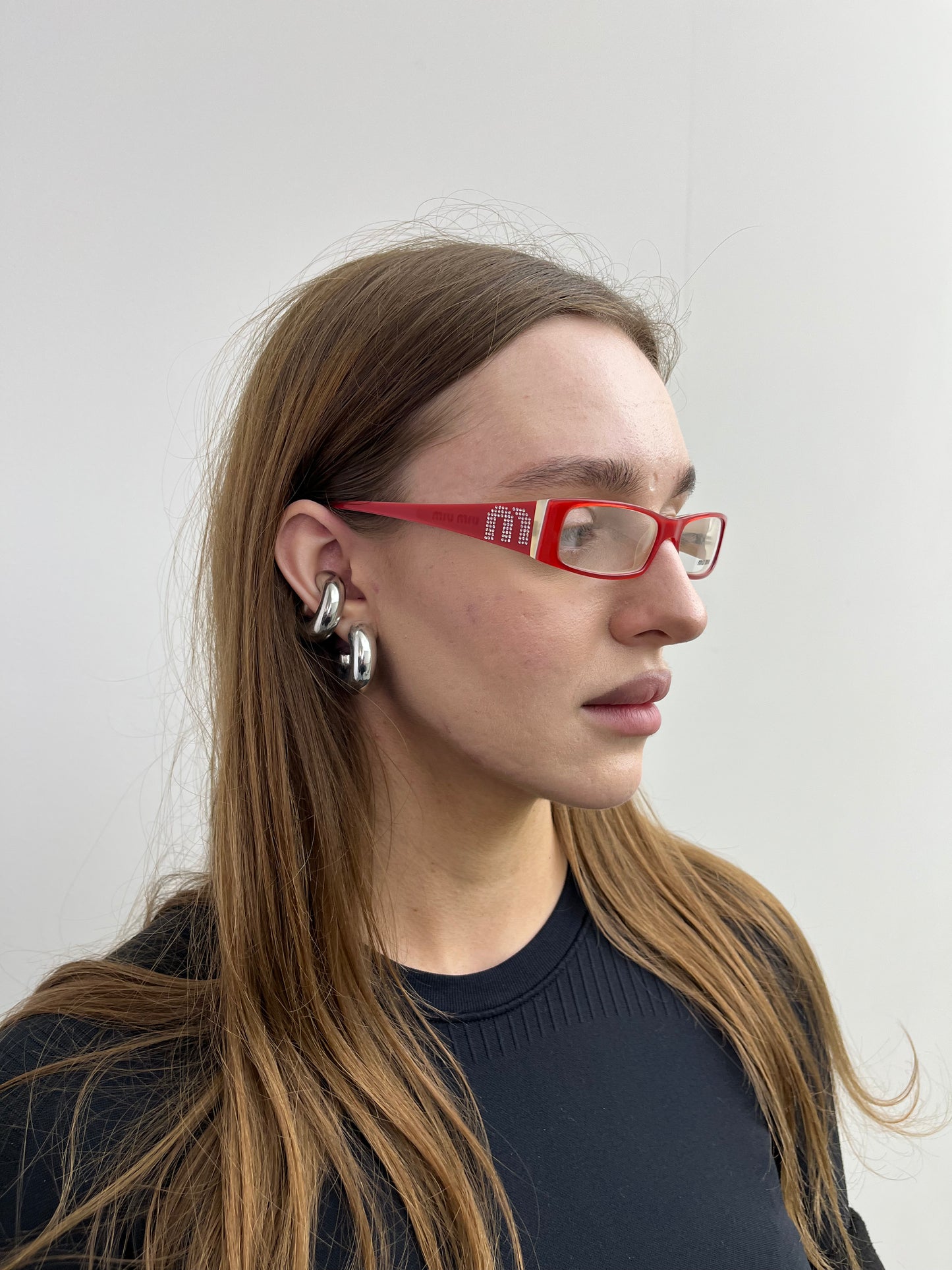 CHERRY CLEAR glasses